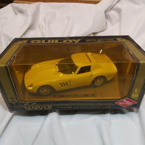 Ferrari 250 gto 1964 yellow - ferrari,