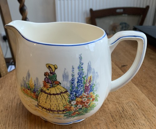 Vintage crinoline lady - lady, new