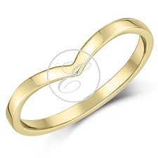 9ct Yellow Gold Ring Curved