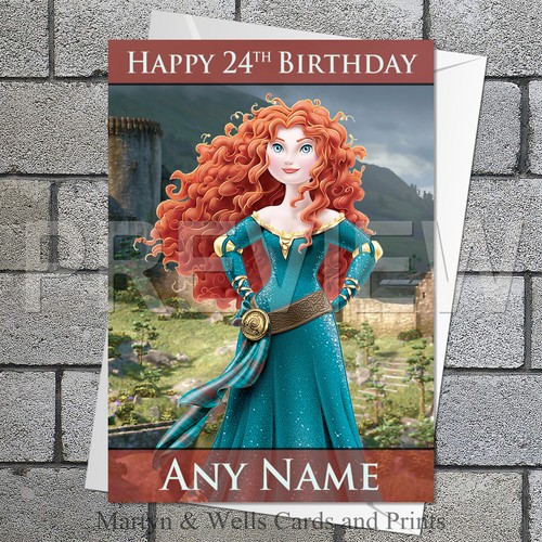 Merida birthday card - :, brave