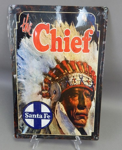Santa chief railroad train - santa, fe