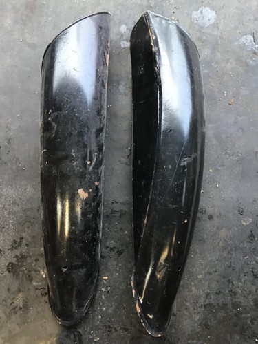 Classic motorcycle leg shilds - motorcycle,