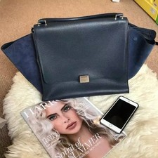 CELINE Trapeze Leather And