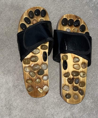 Acupuncture stone shoes with - shoes,
