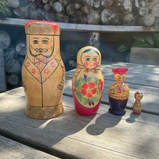 Vintage Wood Russian