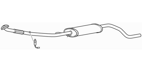 Quality centre exhaust - centre, middle