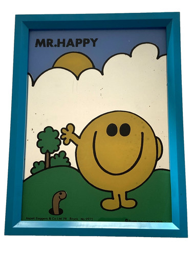 Happy framed vintage - happy,