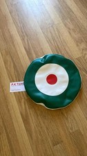Lambretta Italian target spare wheel cover, will fit Vespa scooter's.