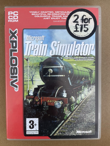 Microsoft train simulator - train,