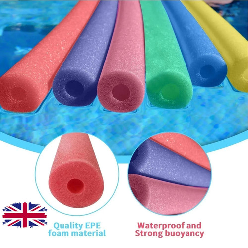 Swimming pool noodle float - float, aid
