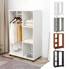 Open Wardrobe on Wheels with