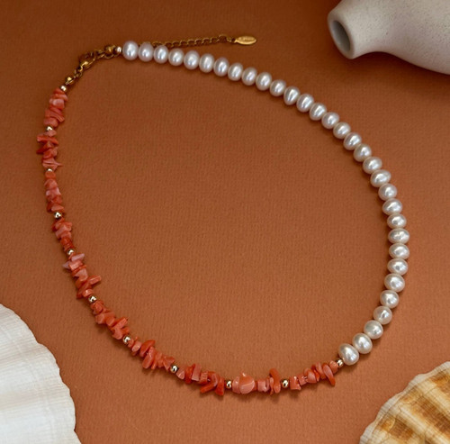 Handmade real freshwater pearl - real,