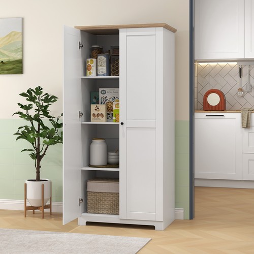 172cm wooden storage cabinet - 172cm,