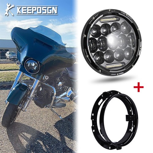 Led round headlight drl - led,