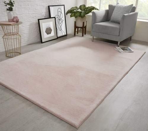 Natural faux rabbit fur soft - faux,