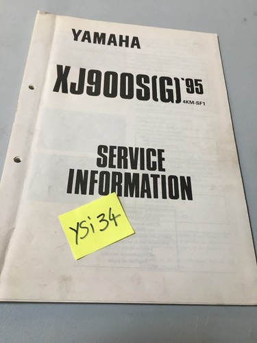 Yamaha xj900s 1995 xjs 900 - xjs,