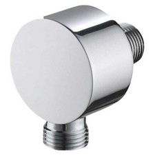 Shower Hose Outlet Elbow Round