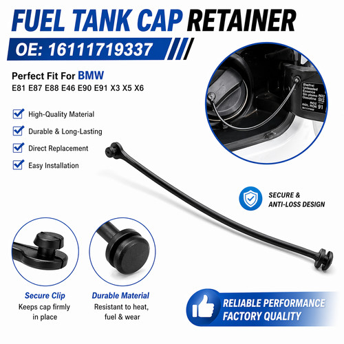 Bmw mini fuel cap tether - bmw,