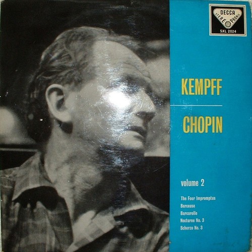 Kempff chopin volume - volume, 2