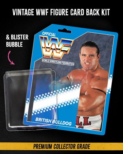 Wwf british bulldog card back - wwf,