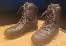 HAIX BOOTS COMBAT HIGH LIABILITY BROWN 11 M