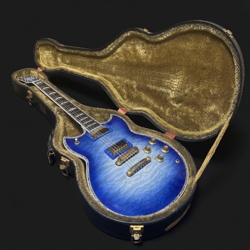 Guitar sg2000 1982 blue quilt - 1982,