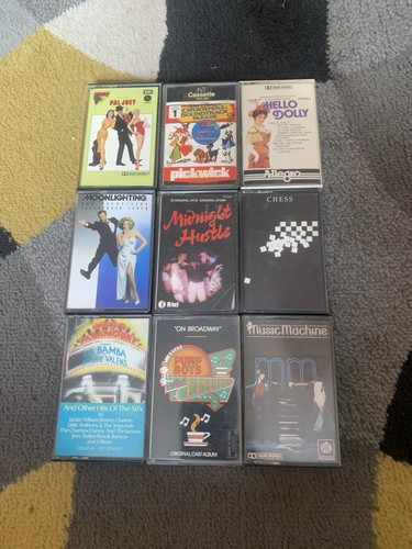 Job lot vintage - 9, cassette