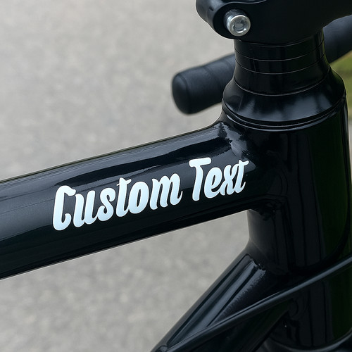Personalised bike frame - bike,