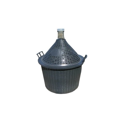 25l glass demijohn carboy with - glass,