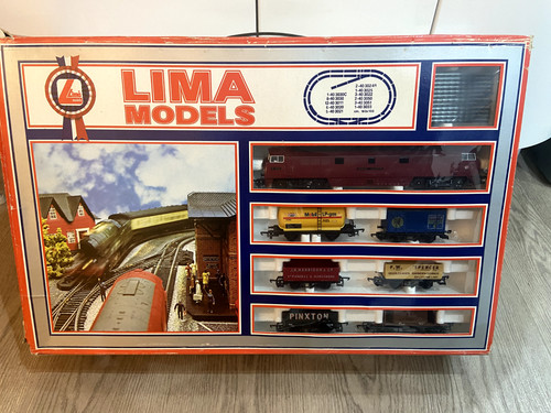 Rare original lima train set - original,