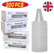 200x For Braun Probe Cover Thermoscan Replace Lens Ear Thermometer Filter Cap—UK