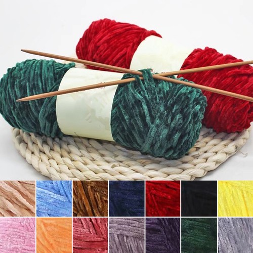 100g chunky chenille skein - 100g,