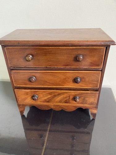 Antique miniature chest - antique,