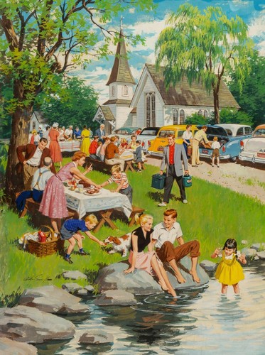 Arthur sarnoff church - sarnoff, picnic