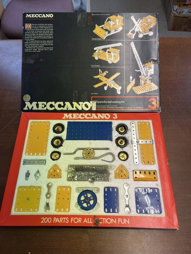 Vintage meccano set - vintage, 3,