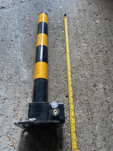 Car parking bollard lockable - car,