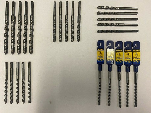 Carbide tipped masonry - tipped, drills