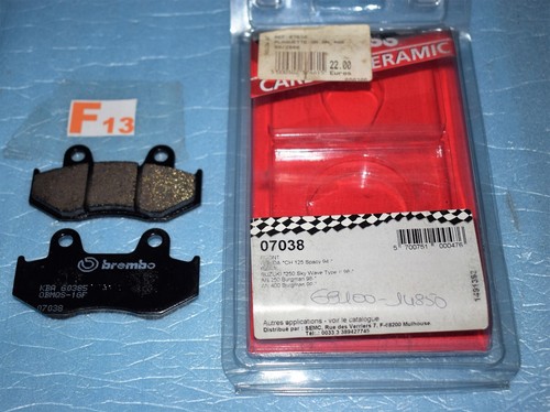 Rear brake pads brembo - brake, 07038