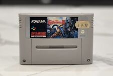 Super Castlevania IV (SNES) Retro Rare Gaming Super Nintendo Konami