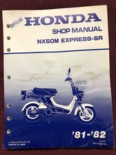 OEM HONDA 1981-1982 NX50M