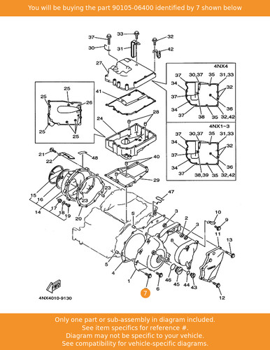 Yamaha bolt flange - yamaha,