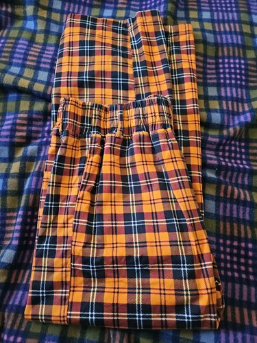Jambats orange tartan - orange,