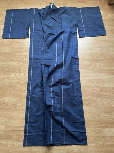 Vintage japanese cotton kimono - vintage,