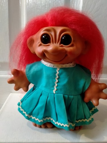 Rare vintage dam girl troll - troll,