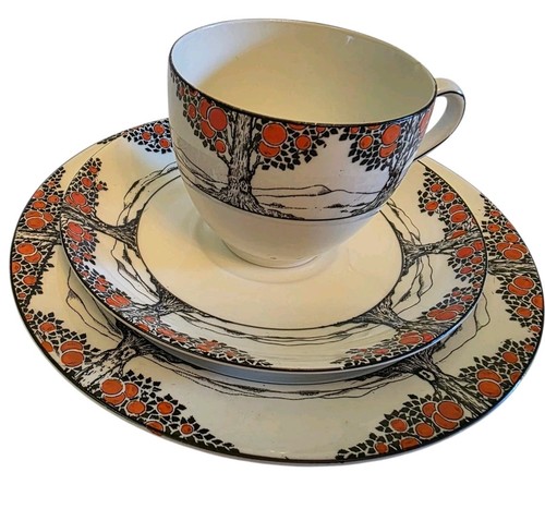 Vintage art deco crown - art, ducal