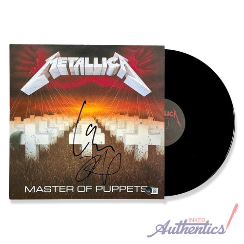 Metallica signed autographed - metallica,