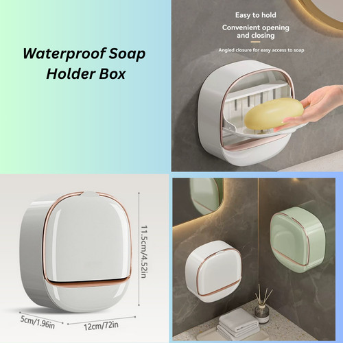 Waterproof soap holder box - waterproof,