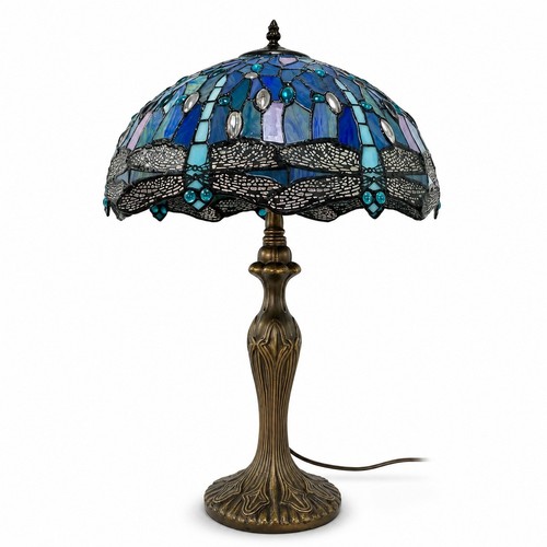 Tiffany blue dragonfly table - tiffany,