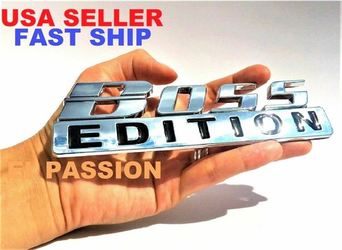The boss edition chrome fit - boss,