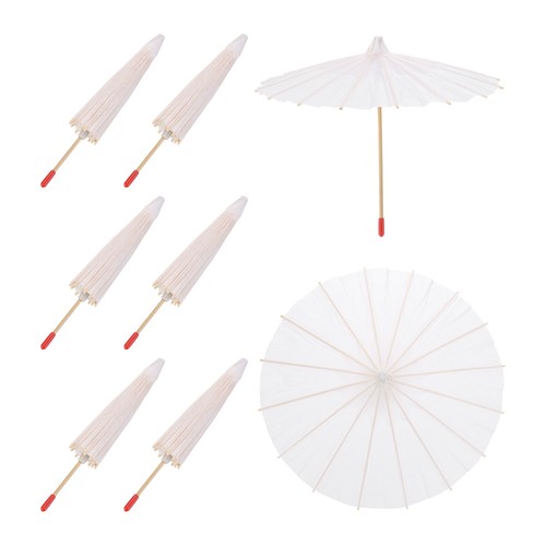 Pcs paper umbrellas 8 - paper, ,8"